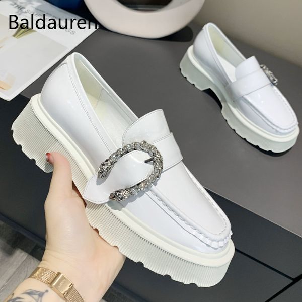 

hippingbrandluxurygenuineleathermaryjanesplatformcasualshoeshighqualitywintershoeswhitebuckle, Black