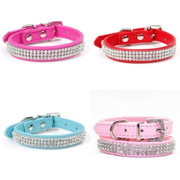 

adjustable chokers rhinestone fashion cute scalable for traction belt dog collar pet dogs accessories supplies 8 9kl k2