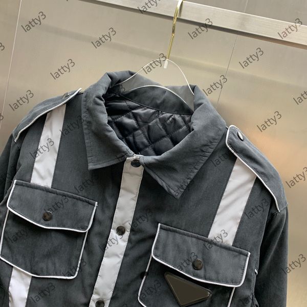 

fashion mens women stand collar jacket down coat long sleeve luxurys jacket winter coat print zipper big man eur size oversize keep warm, Black;brown