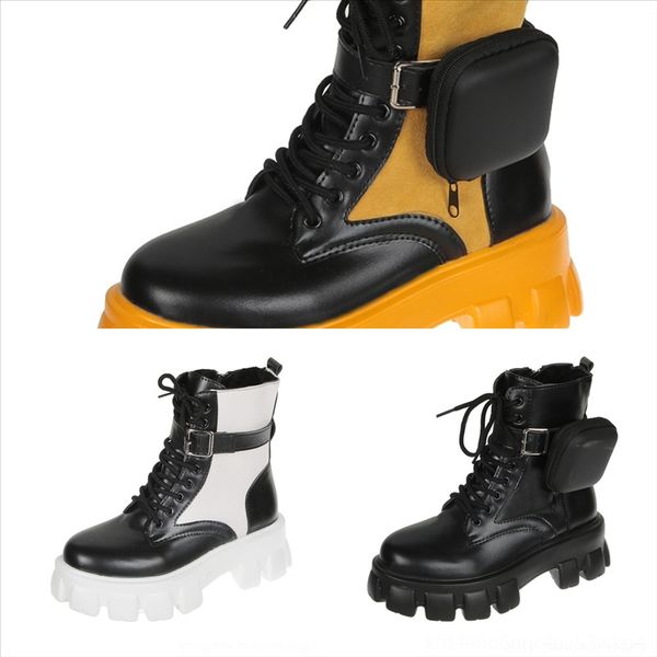 

na4 solid color zipper boot retro women shoes spring water proof boots leather snakeskin thick heels boots mid-calf pointed popular sexy, Black