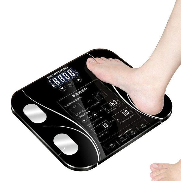 

smart body fat scale lcd digital wireless phone receive bmi weight monitor health analyzer fitness lose weight tools scales1