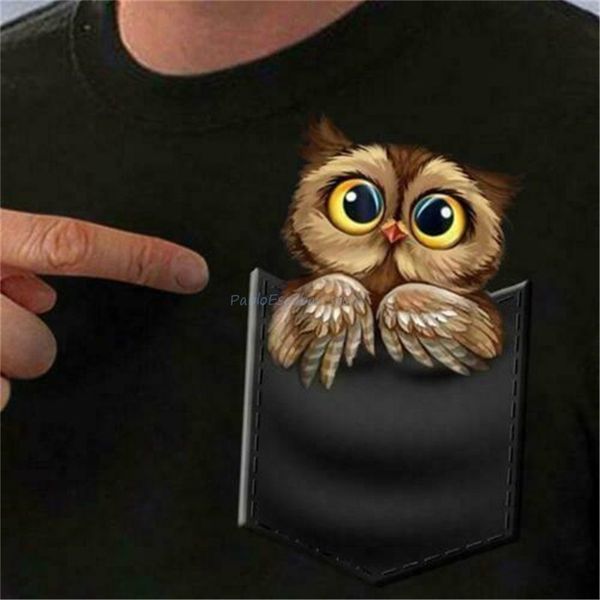 

owl in pocket men cotton s 5xl summer men brand man summer tees hoodie designers t shirts sweatshirt