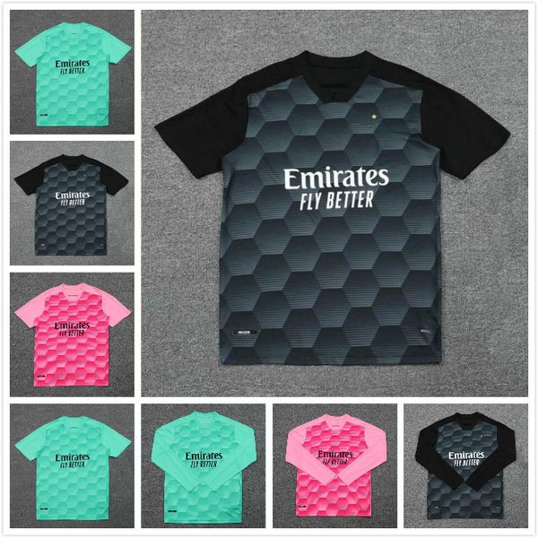 

goalkeeper 20 21 ac new soccer jerseys ibrahimovic piatek football shirt paqueta suso higuain calhanoglu caldara men jerseys, Black;yellow