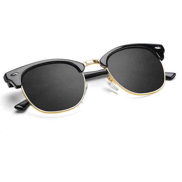 

sunglasses half frame meter nail polarized driving, White;black