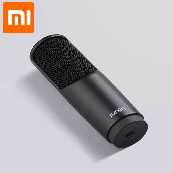 Xiaomi Mijia Junlin Wired Microfone Digital Cancelamento de Ruído Portátil Retornar HD com cabo de áudio 3.5mm