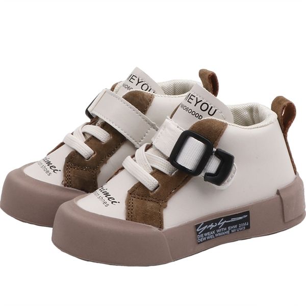 

boy's anti-skid sports fall-style baby's soft-soled walking 0-1-2 years old korean fashion board shoes y201028