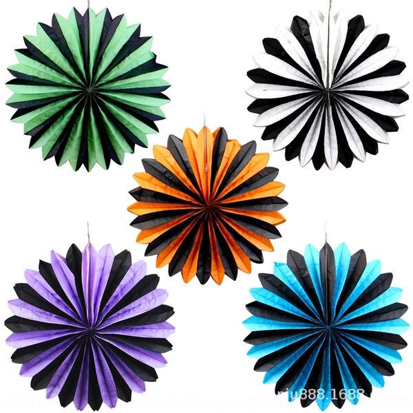 

unhu5 halloween ghost decoration festival shopping mallbar scene clothesbar clothing kindergarten costumespaper and fans lanterns halloween
