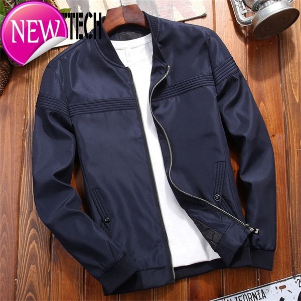 

2019 new jacket men casual baseball jacket spring autumn fashion slim fit men jacket thin jackets brand casual coat quality, Black