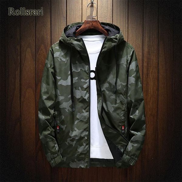 

waterproof jacket men windproof jackets camouflage and solid casual coats bomber jacket hooded male outwear autumn spring 117, Black;brown