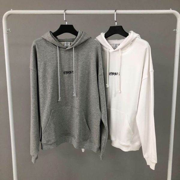 

hoodie men winter 2021 women embroidery label autumn cotton fashion casual wear hooded sweathirt vetements patchwork signature hoodie jgddf
