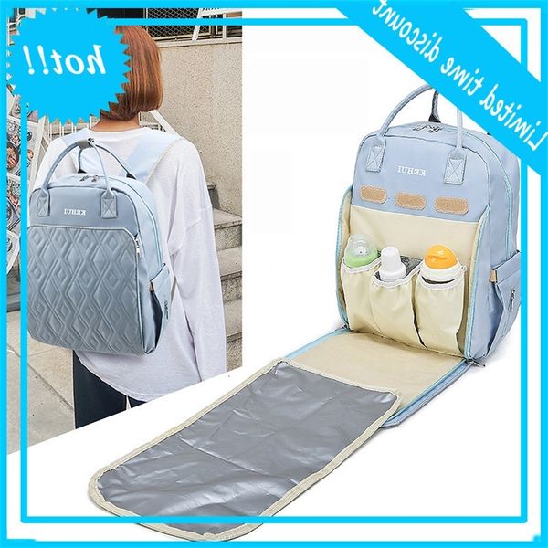 

fashion trendsetter korean mummy large capacity double shoulder multifunctional products diaper bottle baby bag