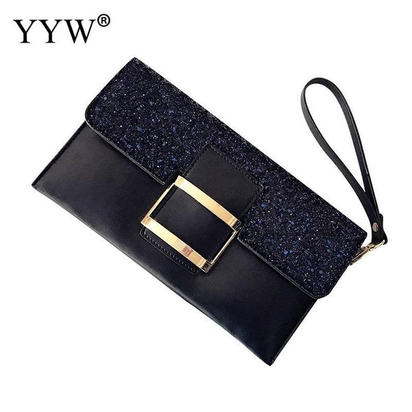 

pu leather sequined crossbody bag 2020 fashion women messenger bag quality leather purse flap elegant female shoulder bags
