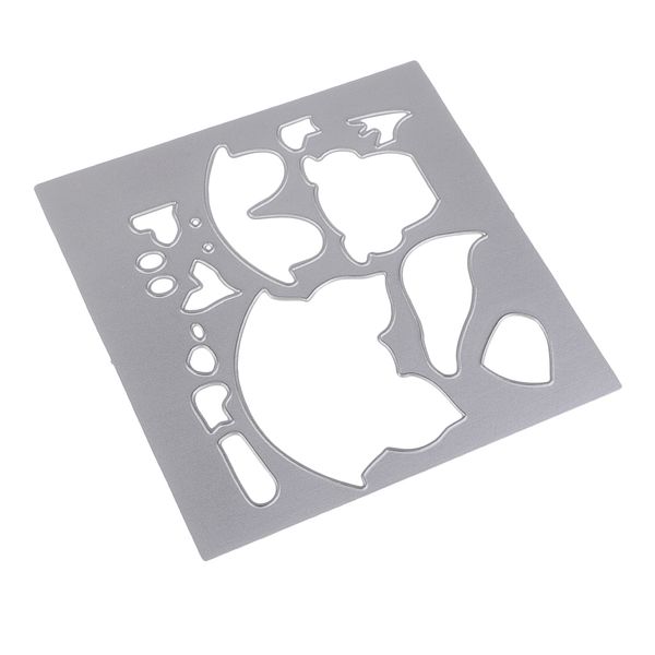 

симпатичные маленькие лоури резки металла dies шаблон для diy scrapbooking фотоальбом тиснение карты бумага декоративные crafts животных die