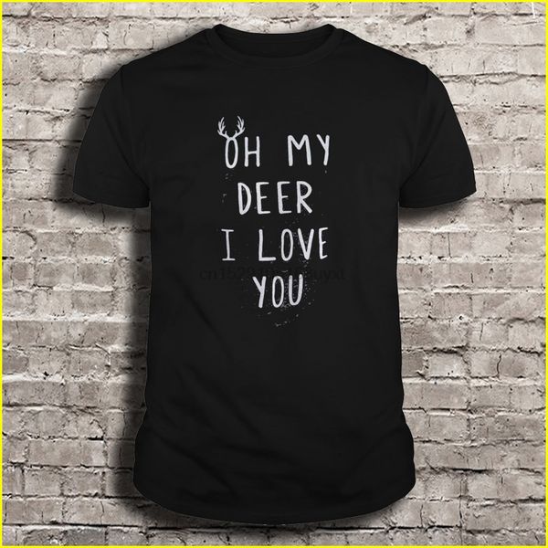 

men t shirt oh my deer i love you women t-shirt sport hooded sweatshirt hoodie