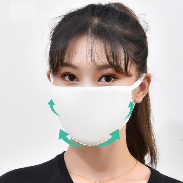 

factory90eimouth fast dhl thick 20pcs anti-dust white cotton face mask man woman health cycling wearing black fas
