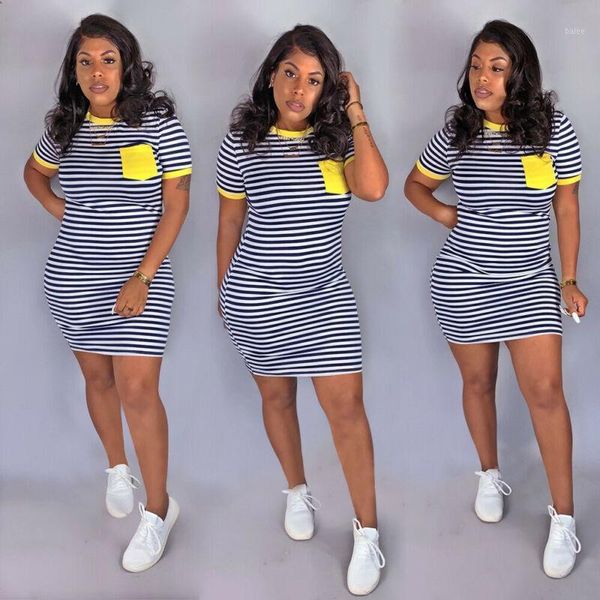 

womens clubwear holiday dress 2019 summer autumn beach dress shorts stripe mini dresses package hip skinny casual girls1, Black;gray