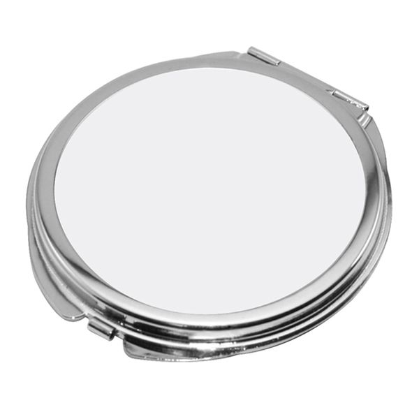 Чистые сублимационные металлические пользовательские логотиповые рекламные косметические карманные зеркало (6,2 * 6.6см)