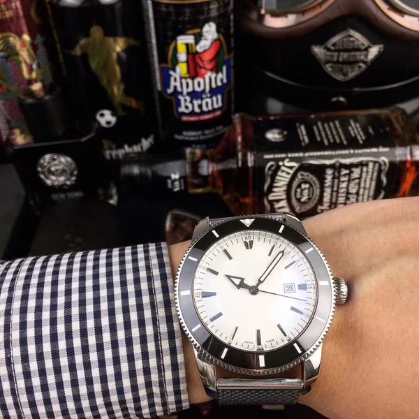 

3 styles of mens waterproof watch br ocean 42mm ceramic wristband 2813 automatic sapphire glass stainless steel wristband sport wristwatch, Slivery;brown