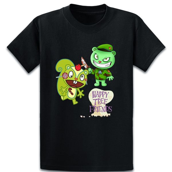 

happy tree friends футболка хлопковая одежда cute s-xxxxxl весна осень basic character новизна рубашка спорта толстовка с капюшоном толстовк