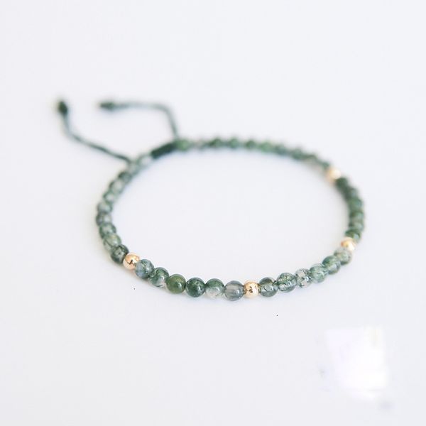 

factoryryyojuntian 925 water grass woven silver agate hand bracelet for women