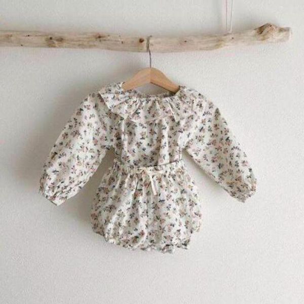 

2021 spring new girls floral clothes baby girl ruffle long sleeve and shorts children 2 piece clothing set outfits kvdt, White