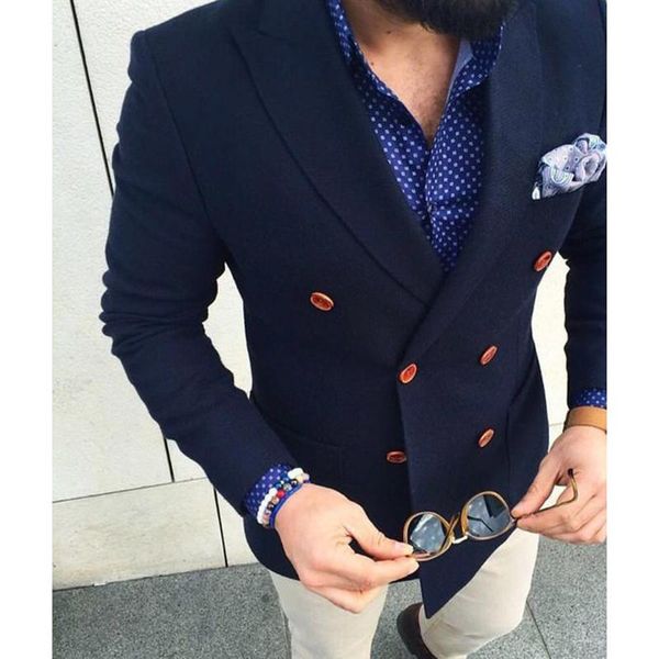 

2021 navy blue double breasted terno masculino blazer casual men suit custom 2 piece skinny mens suits tuxedo jacket masculino, White;black