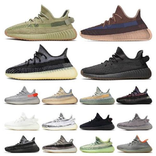 

new kanye running shoes west abez asriel israfil marsh tail light flax zyon linen citrin gid clay earth cinder sneakers mens trainers