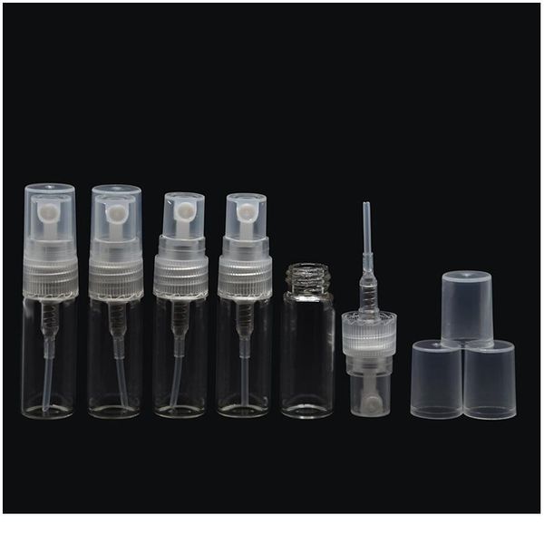 

100pcs glass 5ml supplement portable sample perfume bottle travel spray atomizer empty perfume bottle mini sample c bbywpj