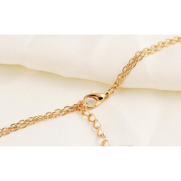 

fashion new alloy chain plus gold plated pendant geometric rectangular metal bar new h sqcqav homes2007, Silver