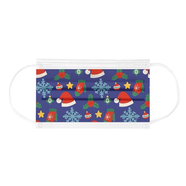 

shipping mascarilla masker christmas printed wholesale mask face disposable masks fast delivery