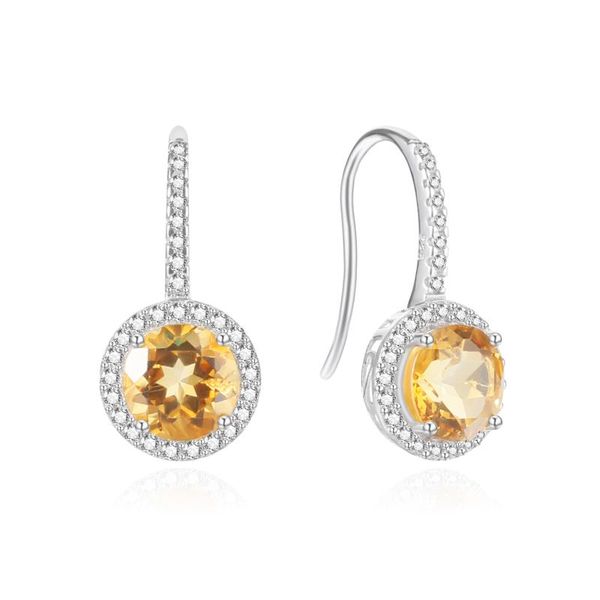 

dangle & chandelier beritafon elegant 925 sterling silver zirconia and crystal earrings for women