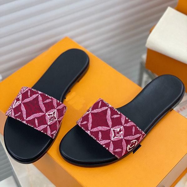 

new style fashion luxury women's flip-flops superstar printing real leather flat sandals women classic casual shoes sand slipp, Black