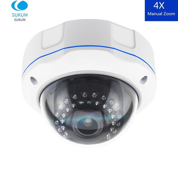 

hd 2mp 4mp ahd camera surveillance 2.8-12mm manual zoom lens 42pcs ir leds bnc video output dome cctv camera ir cut filter