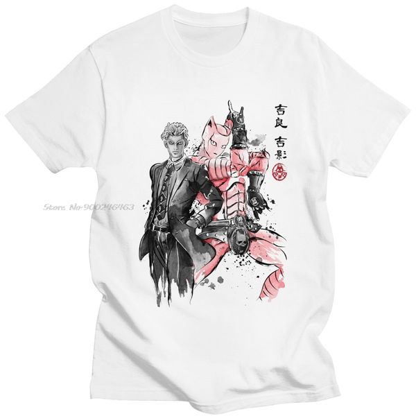 

japanese jojo bizarre adventure for short sleeve manga fans o neck leisure summer tee clothing sport hooded sweatshirt hoodie men t shirt