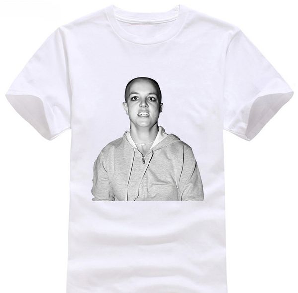 

new pure short sleeves hip hop fashion britney spears bald and crazy sizes small medium large hop sport hooded sweatshirt hoodie t shirt