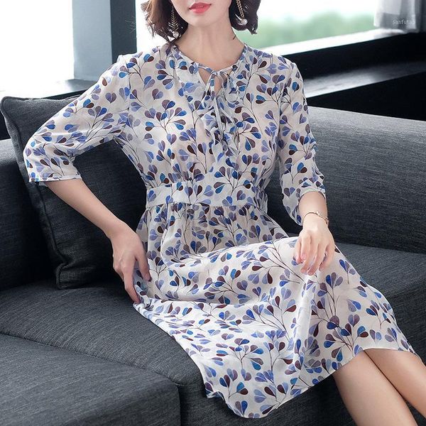 

summer dress women real silk dress women office dresses korean fashion midi elegant party vestido mujer p8231 yy25391, Black;gray
