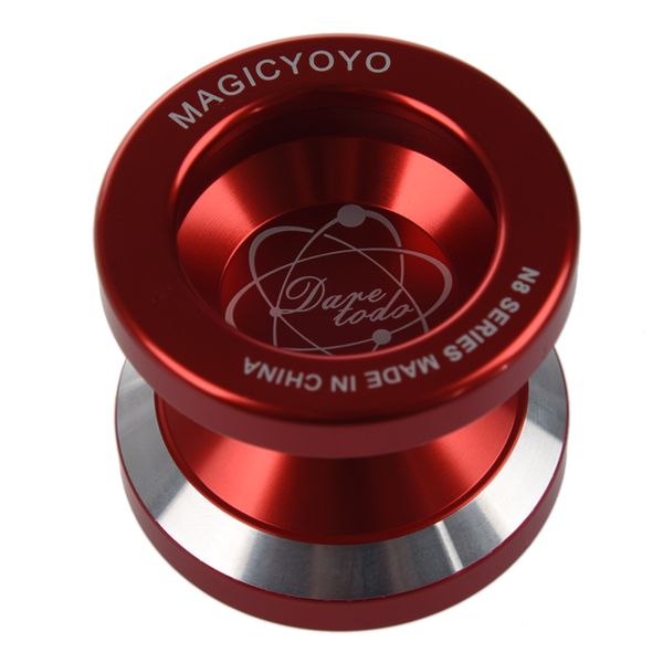 

new magic yo-yo n8 super professional yoyo + string + bag +glove (red) 1020