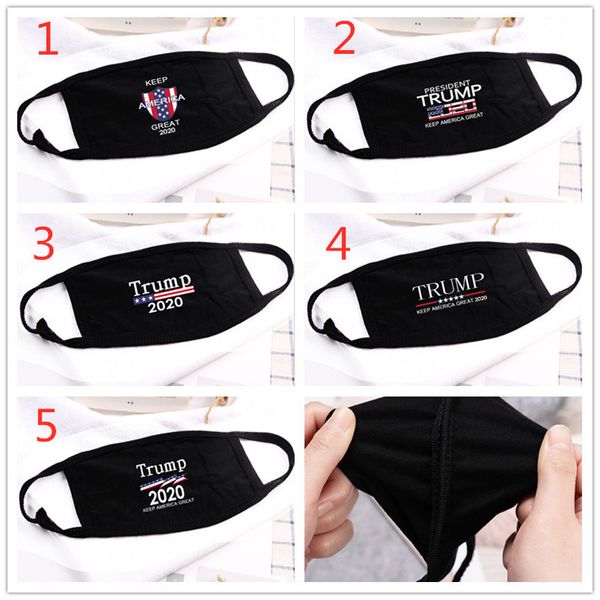 

2020 38 different face styles donald mouth trump mask funny anti-dust cotton masks usa flag woman men f