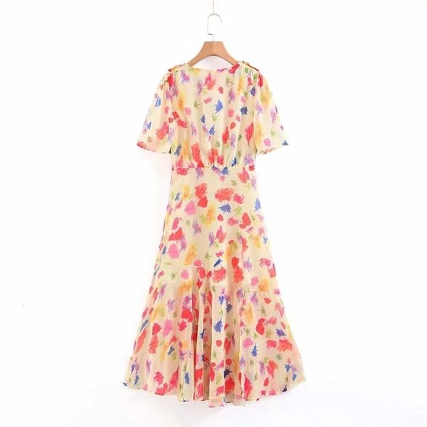 

up summer new women's wear lace slim fit v-neck color print holiday dress, Black;gray