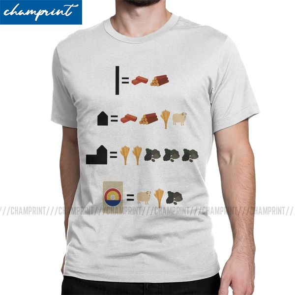 

settlers of catan guide men's t shirts sheep wood novelty tees short sleeve crewneck t-shirts summer sport hooded sweatshirt hoodie