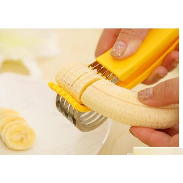 

banana slicer cutter household gadgets for kitchen fruit veg jllvbx homeindustry