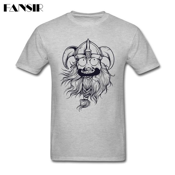 

sport happy viking men t-shirt tee shirt man short sleeve crewneck cotton big size summer tees for adult