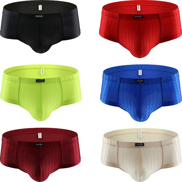 iKingsky Herren Shining Cheeky Boxer Sexy Mini Cheek Unterwäsche Stretch Brasilianischer Rücken Herren Unterhöschen LJ201110