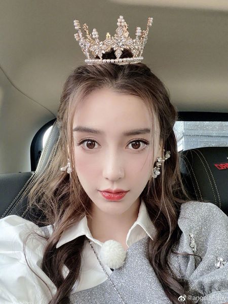 

bridal crown headdress 2020 new baby with high-end atmosphere baroque luxury princess style, Silver