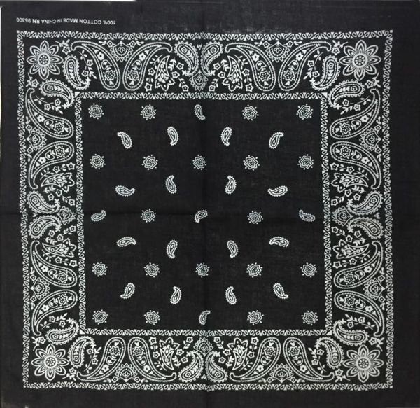 

scarves 100% cotton punk hip hop red paisley star bandana headwear/hair band scarf neck wrist wrap headtie for men, Blue;gray