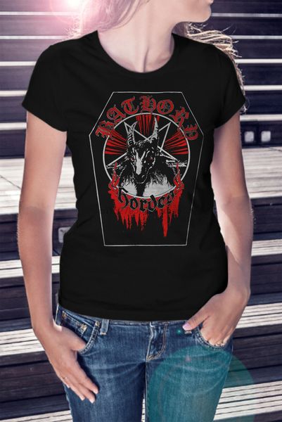 

bathory hordes women t-shirt swedish black metal tee shirt venom mayhem sport hooded sweatshirt hoodie