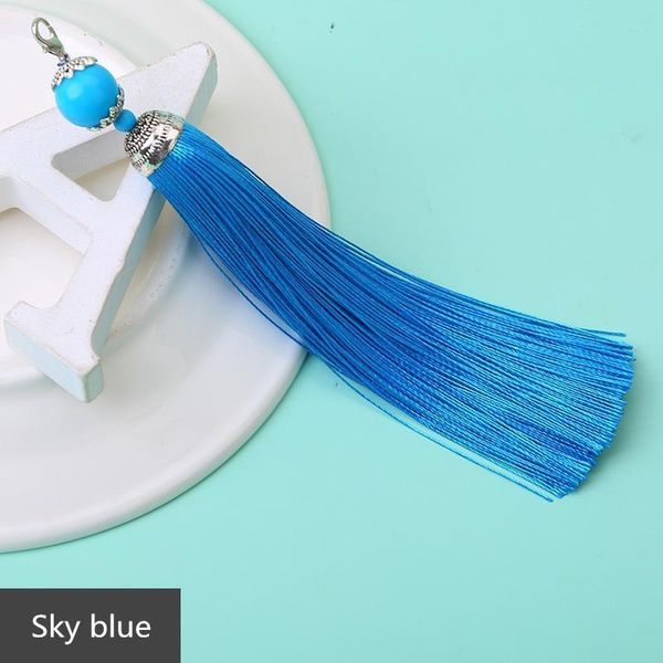 

2pcs new style lobster clasp tassel diy curtain garment clothes bag car decorative craft supplies classical style tassel pendant h sqcxjl