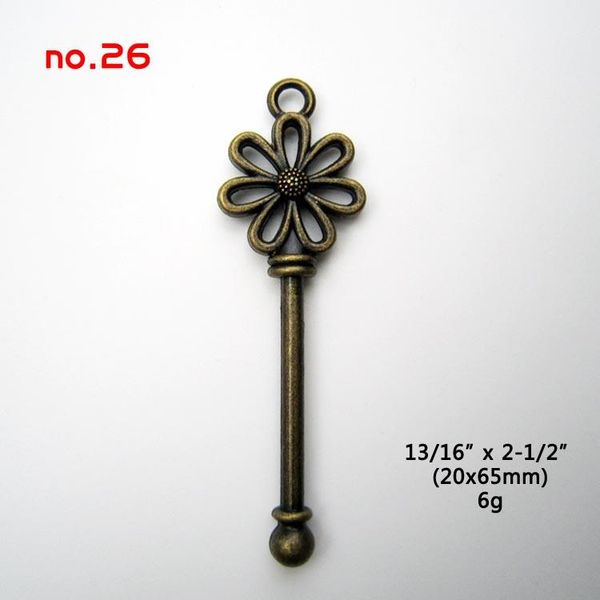 

brand new brass bronze vintage retro old look декоративная отмычка ожерелье лук steampunk подвеска блокировка ювелирных изделия wmtgdw xhlig