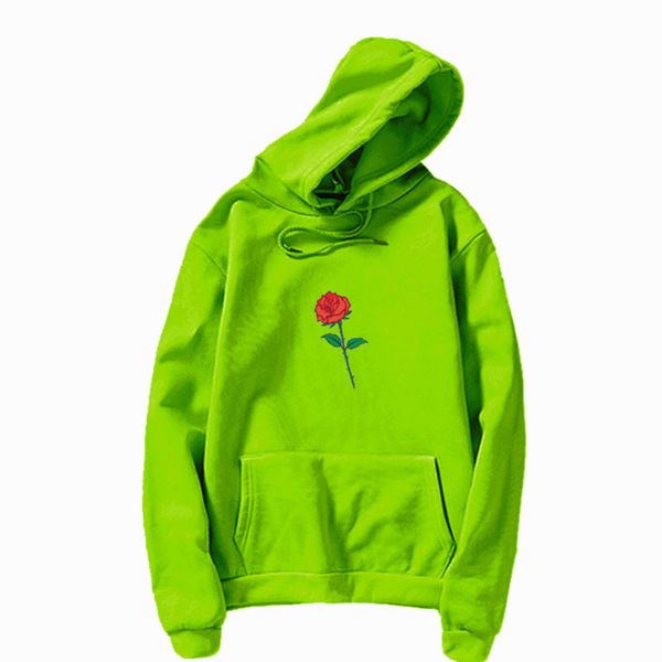 

autumn winter funny rose print hoodie men hip casual brief popular sweatshirts black clothes fashion man stre c0127