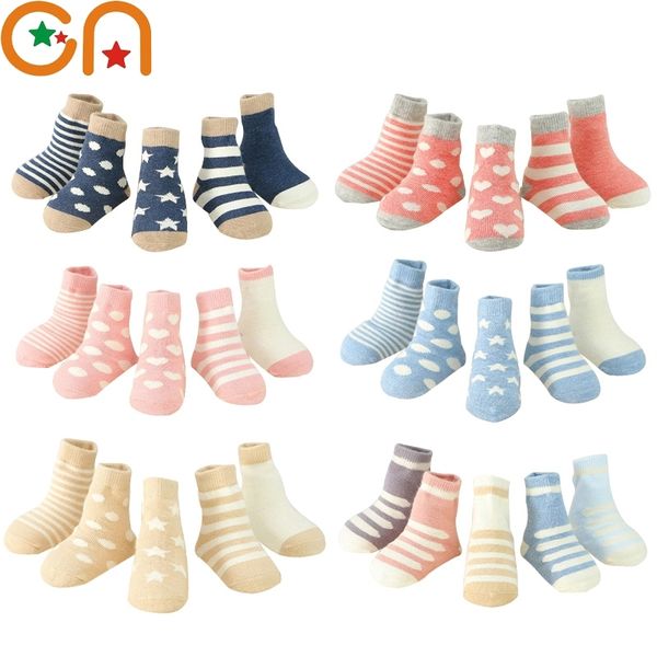 

5 pairs/lot kids soft cotton socks. boy,girl,baby fashion stripe warm sport socks for autumn/winter 0-6 year children cartoon cn y201009, Pink;yellow